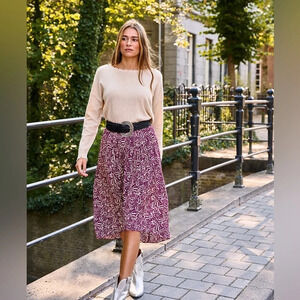 ba&sh Lenny  Hi-Lo Maxi Skirt NWT